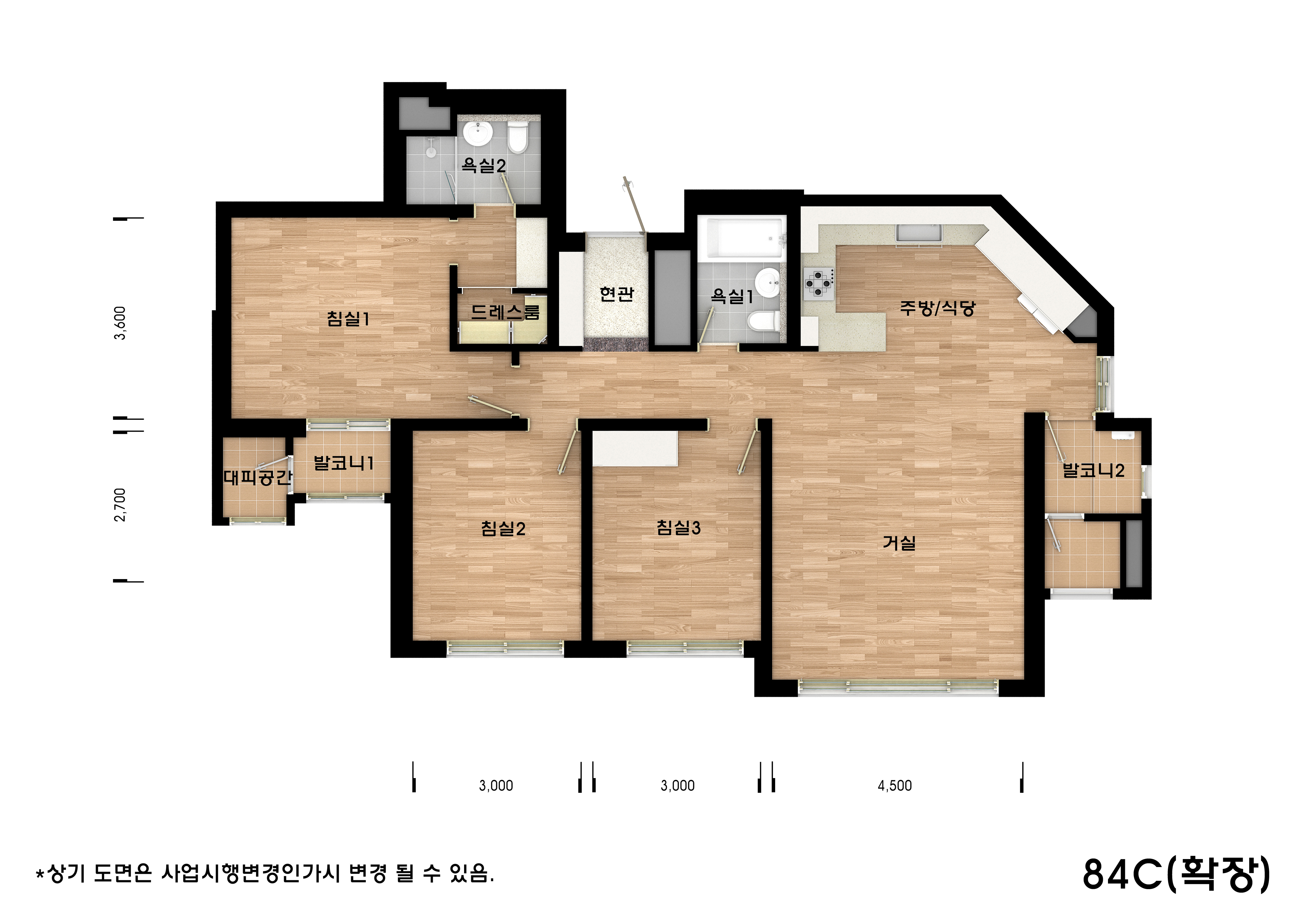단위세대평면도 이미지