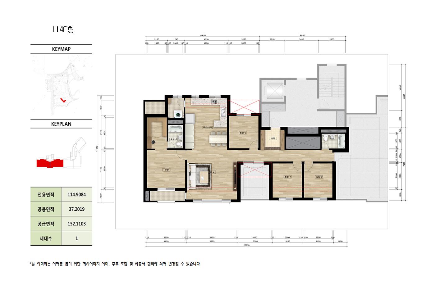 단위세대평면도 이미지
