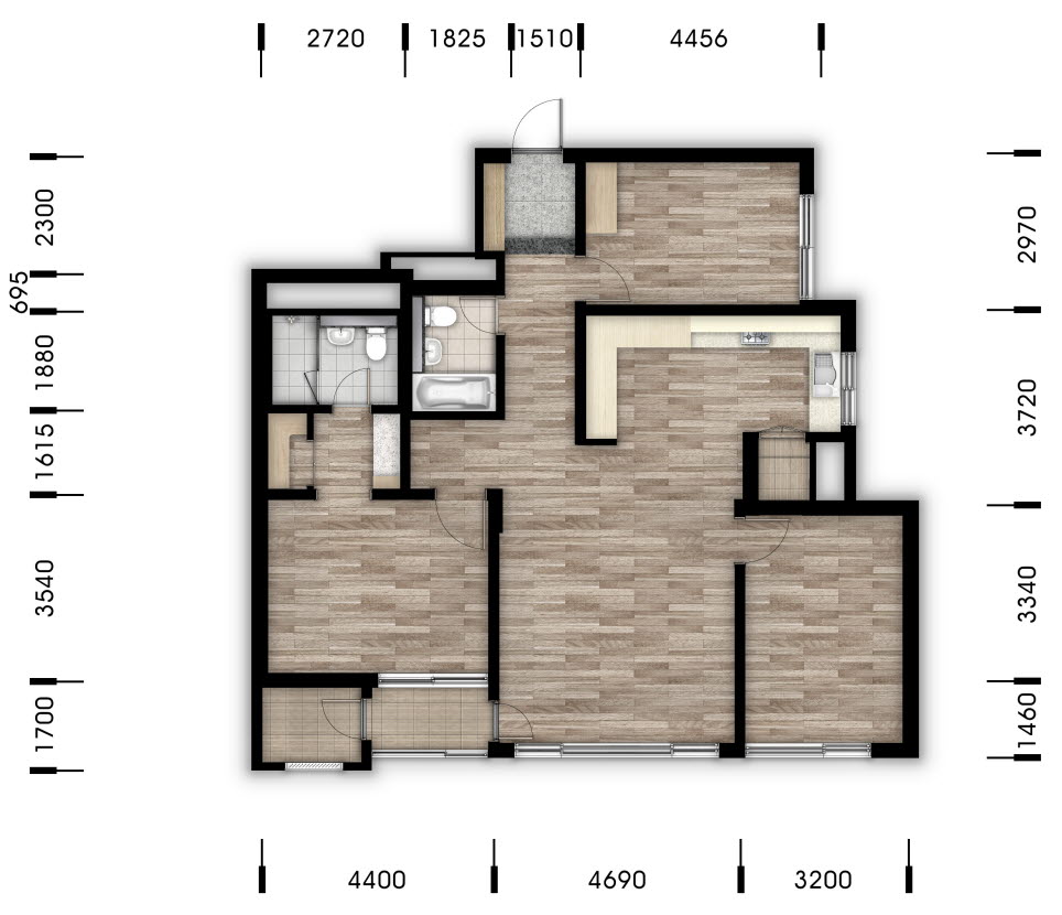 단위세대평면도 이미지