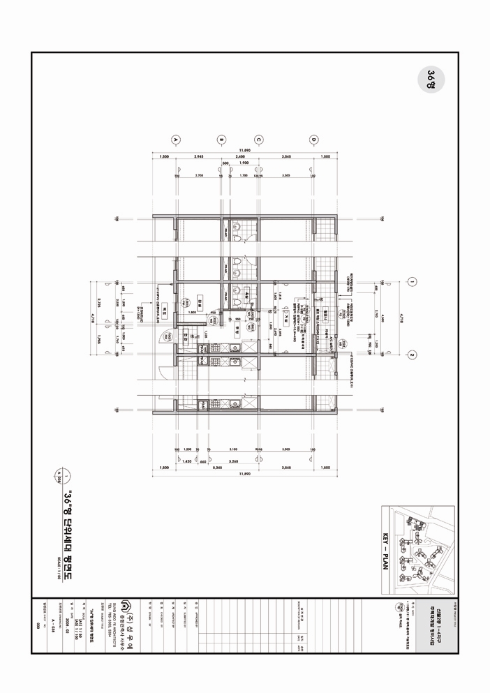 단위세대평면도 이미지