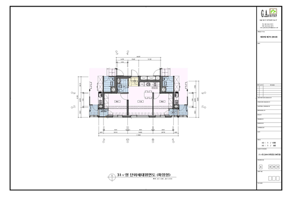 단위세대평면도 이미지