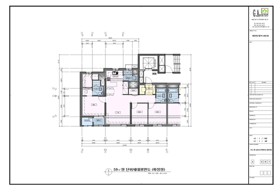 단위세대평면도 이미지