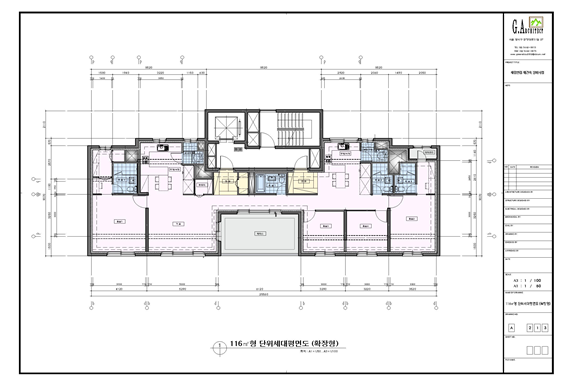 단위세대평면도 이미지