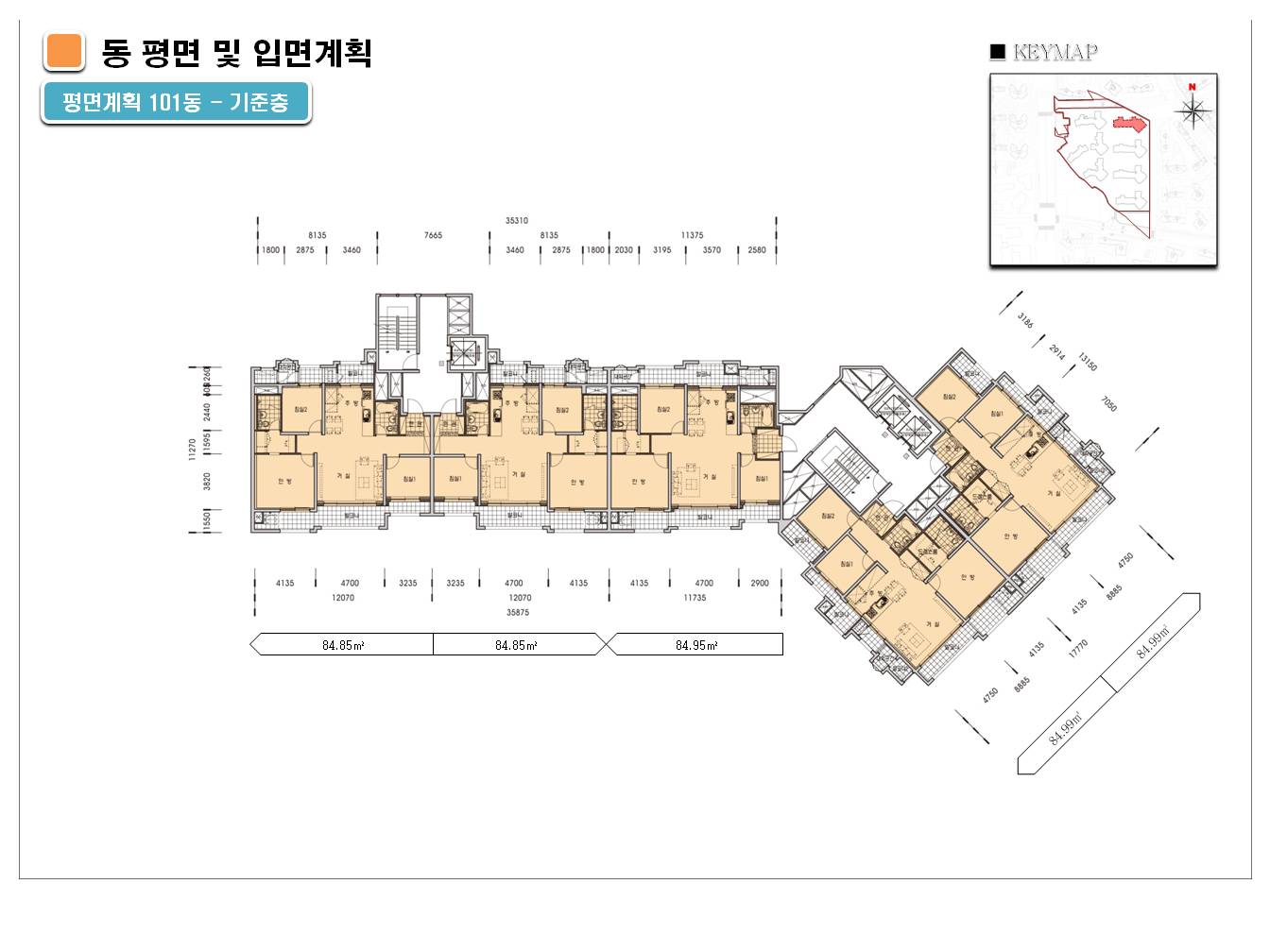 단위세대평면도 이미지