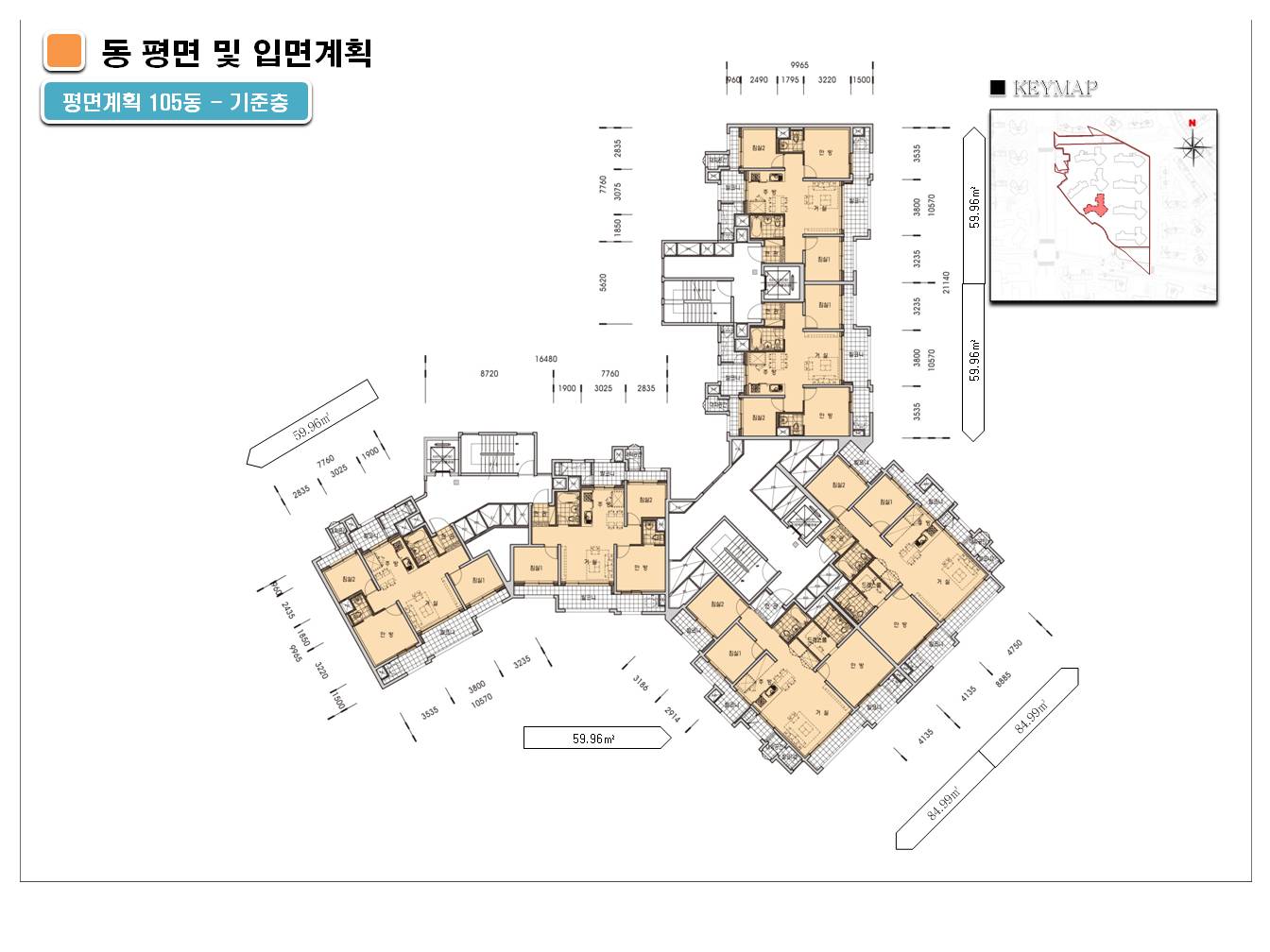 단위세대평면도 이미지