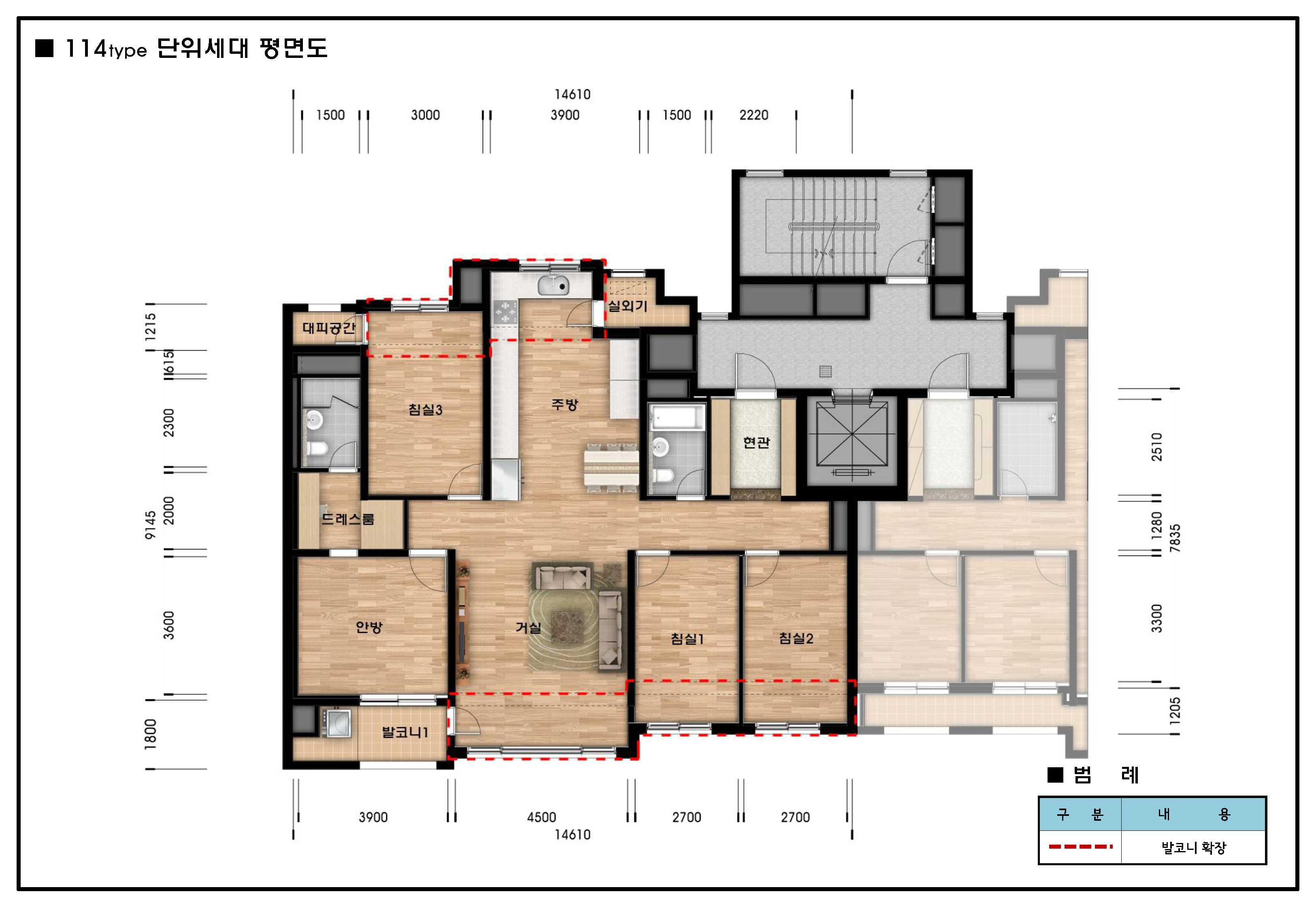 단위세대평면도 이미지