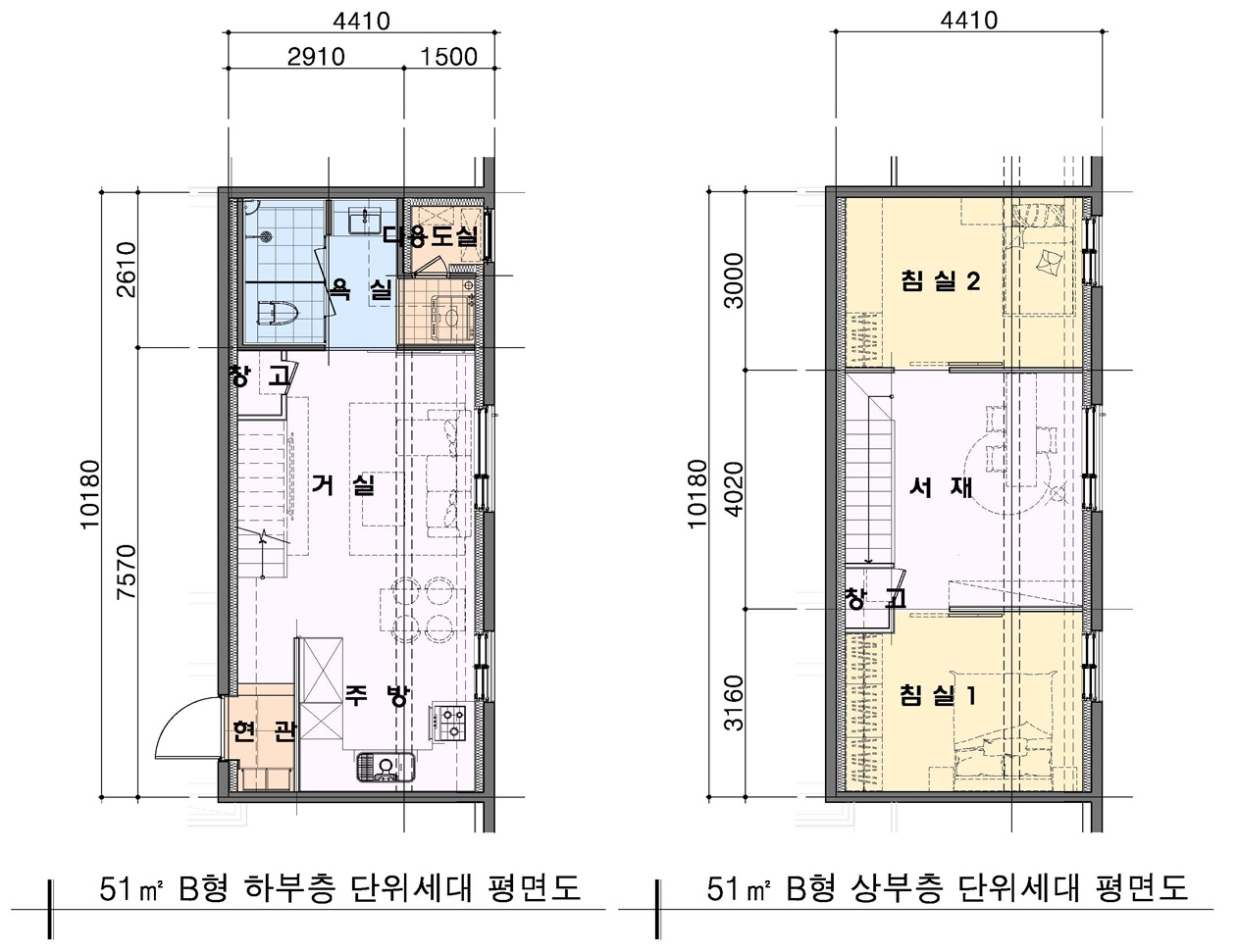 단위세대평면도 이미지