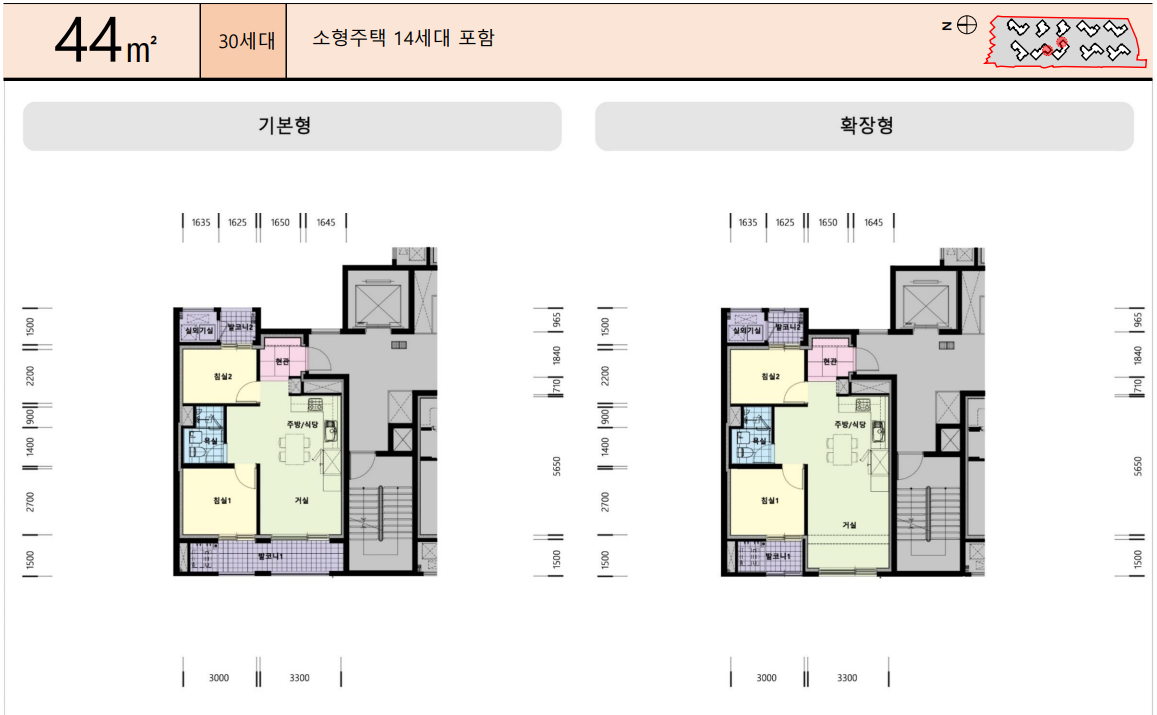 단위세대평면도 이미지