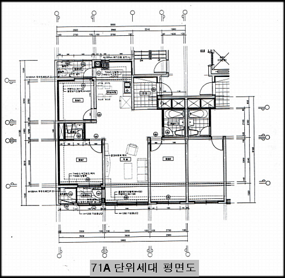 단위세대평면도 이미지