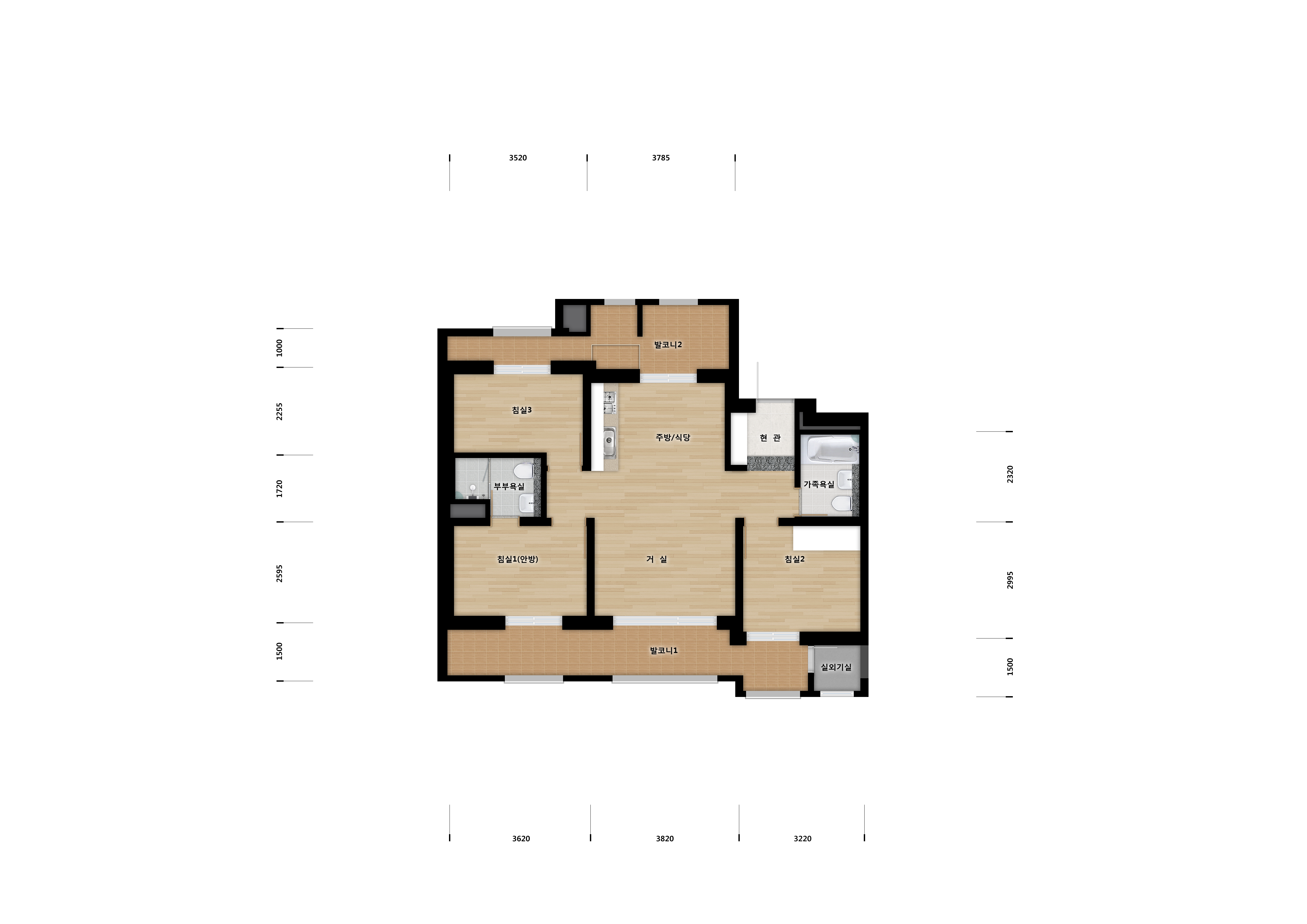 단위세대평면도 이미지