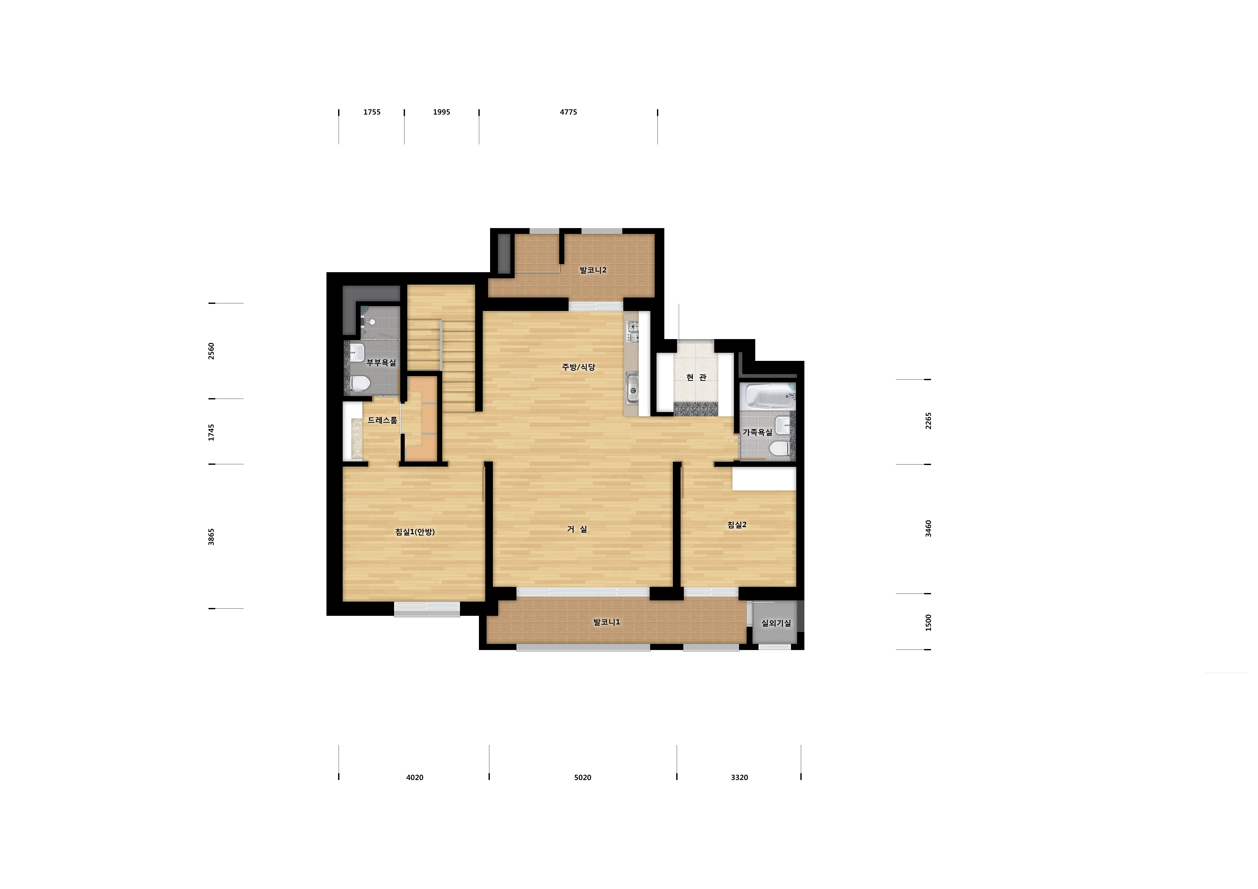 단위세대평면도 이미지