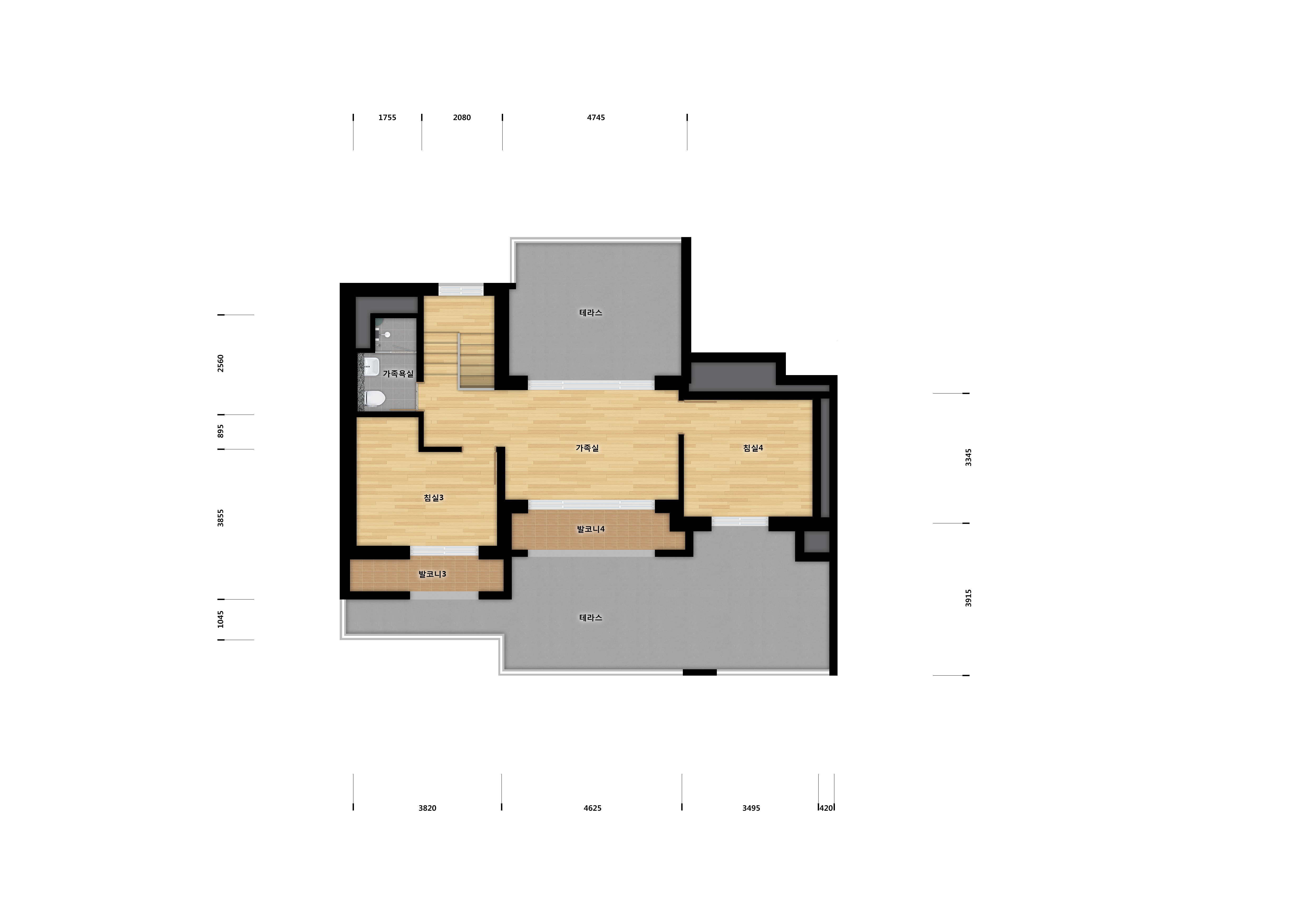 단위세대평면도 이미지