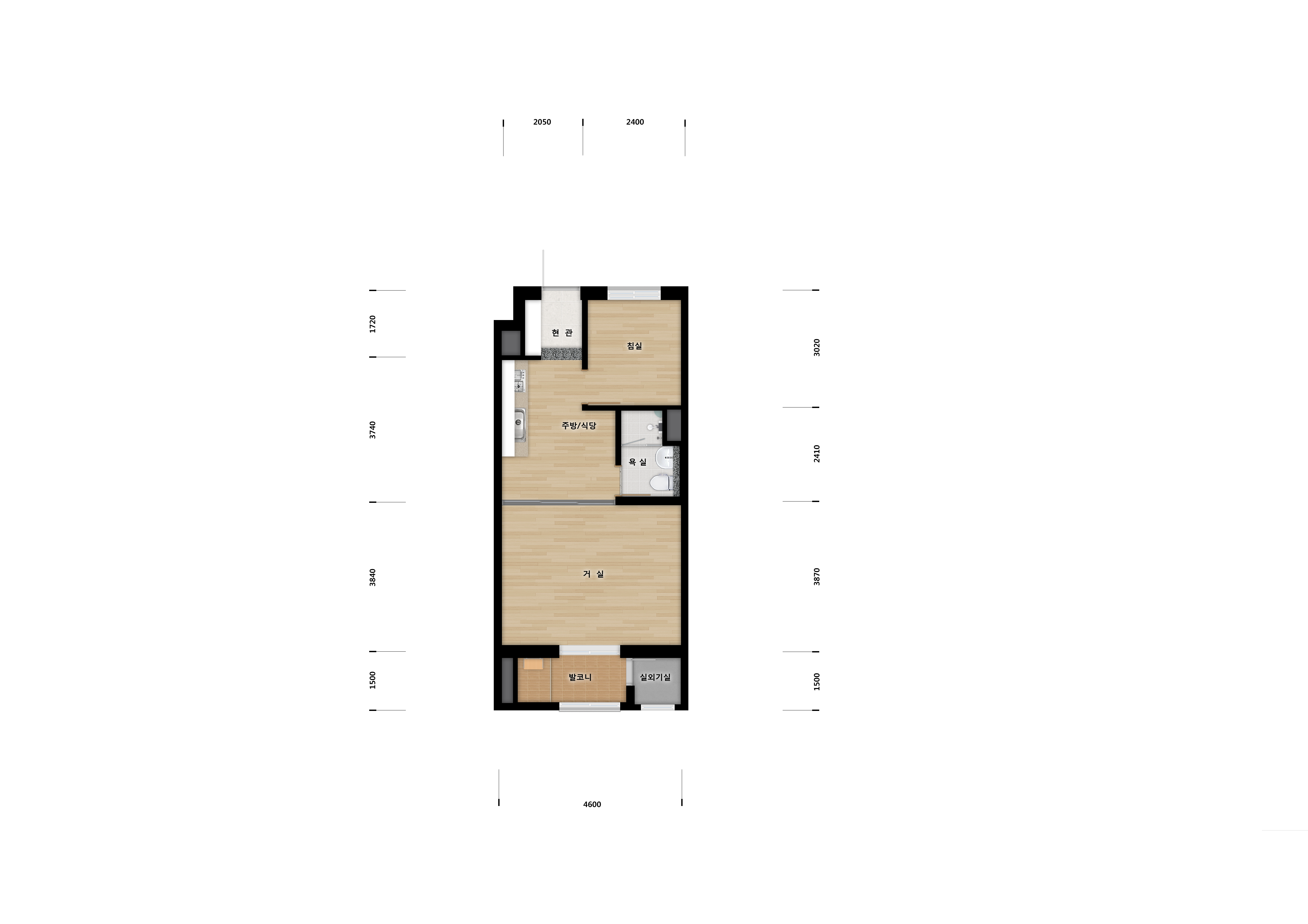 단위세대평면도 이미지