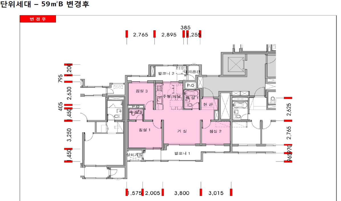 단위세대평면도 이미지
