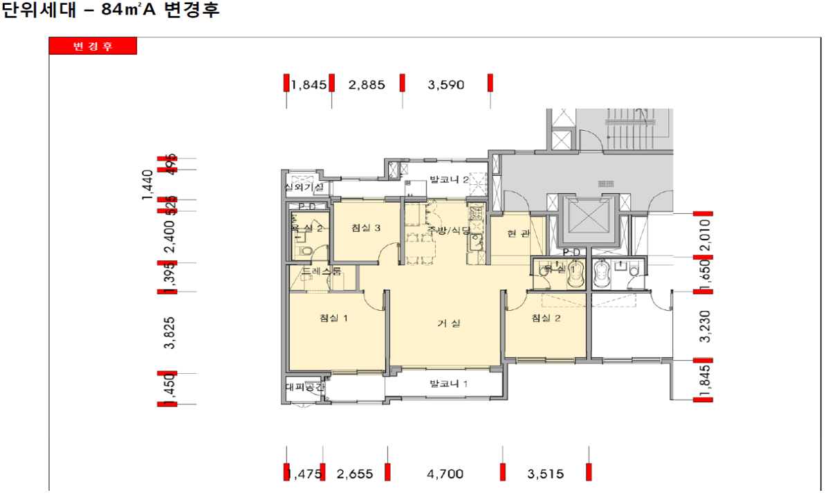 단위세대평면도 이미지