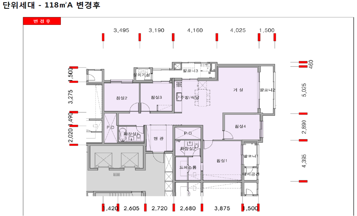 단위세대평면도 이미지