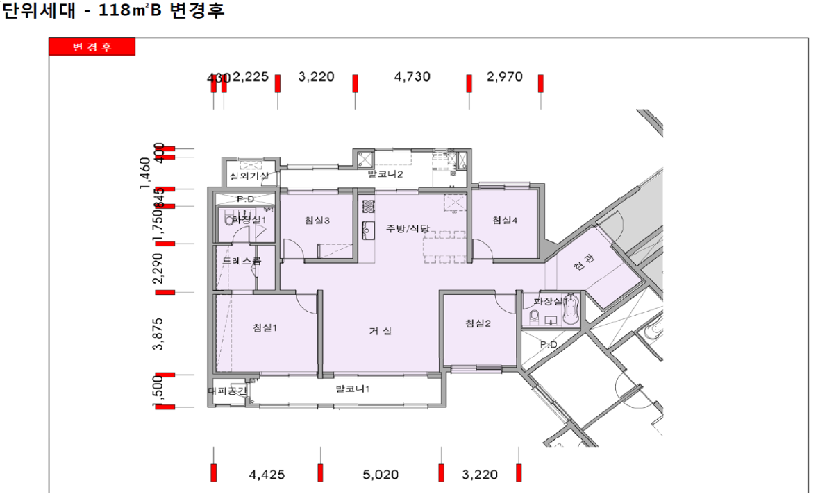 단위세대평면도 이미지