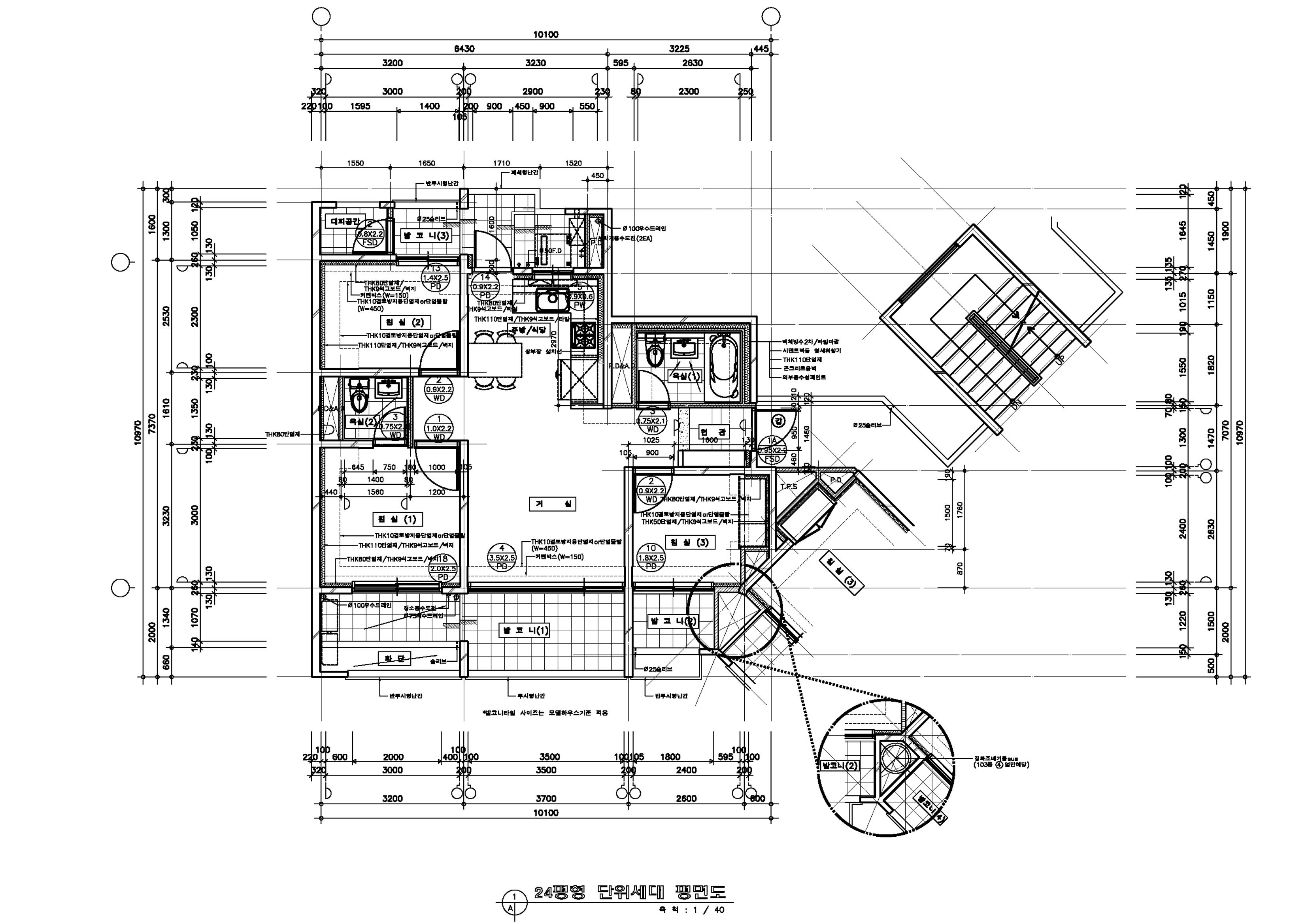 단위세대평면도 이미지