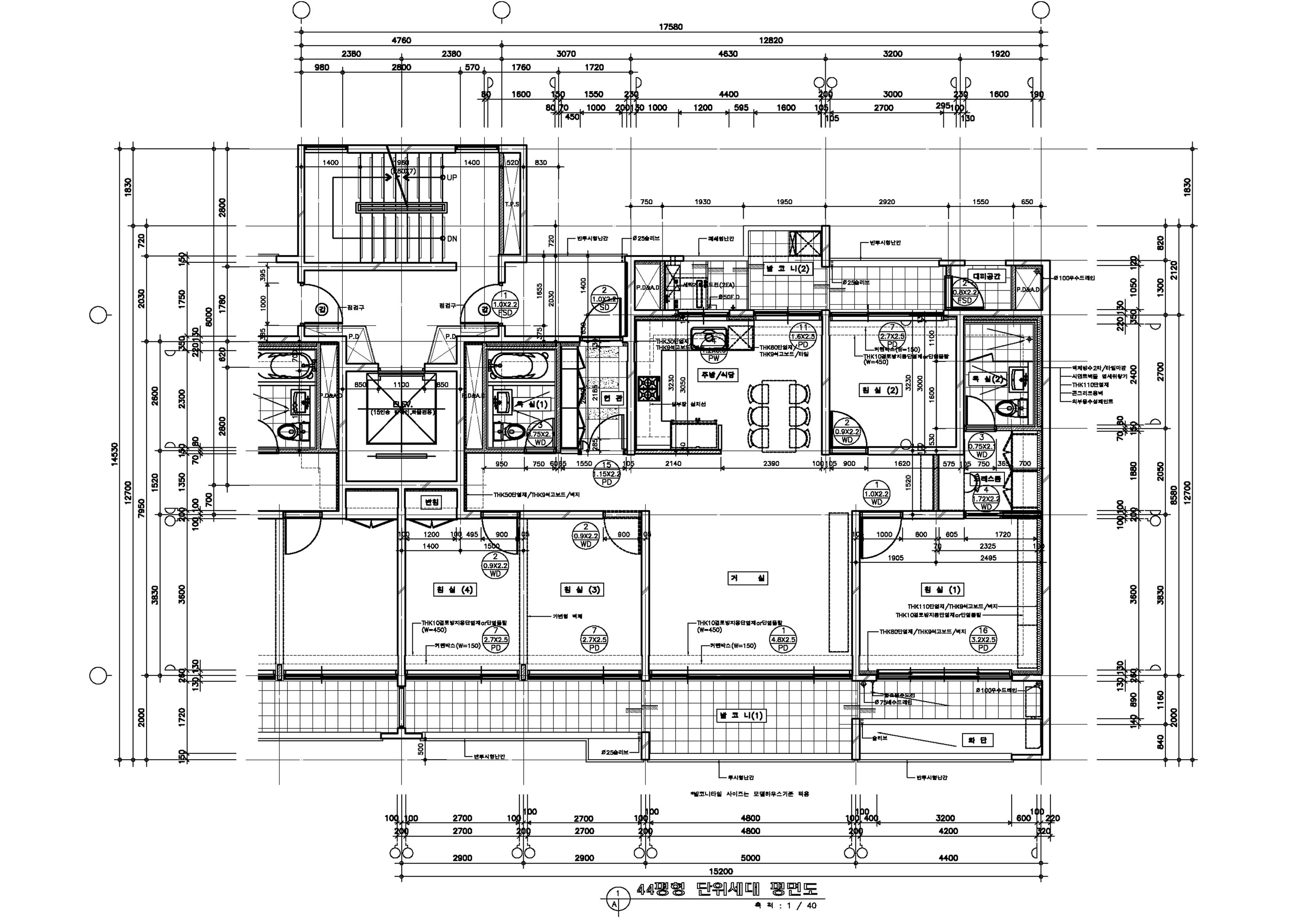 단위세대평면도 이미지
