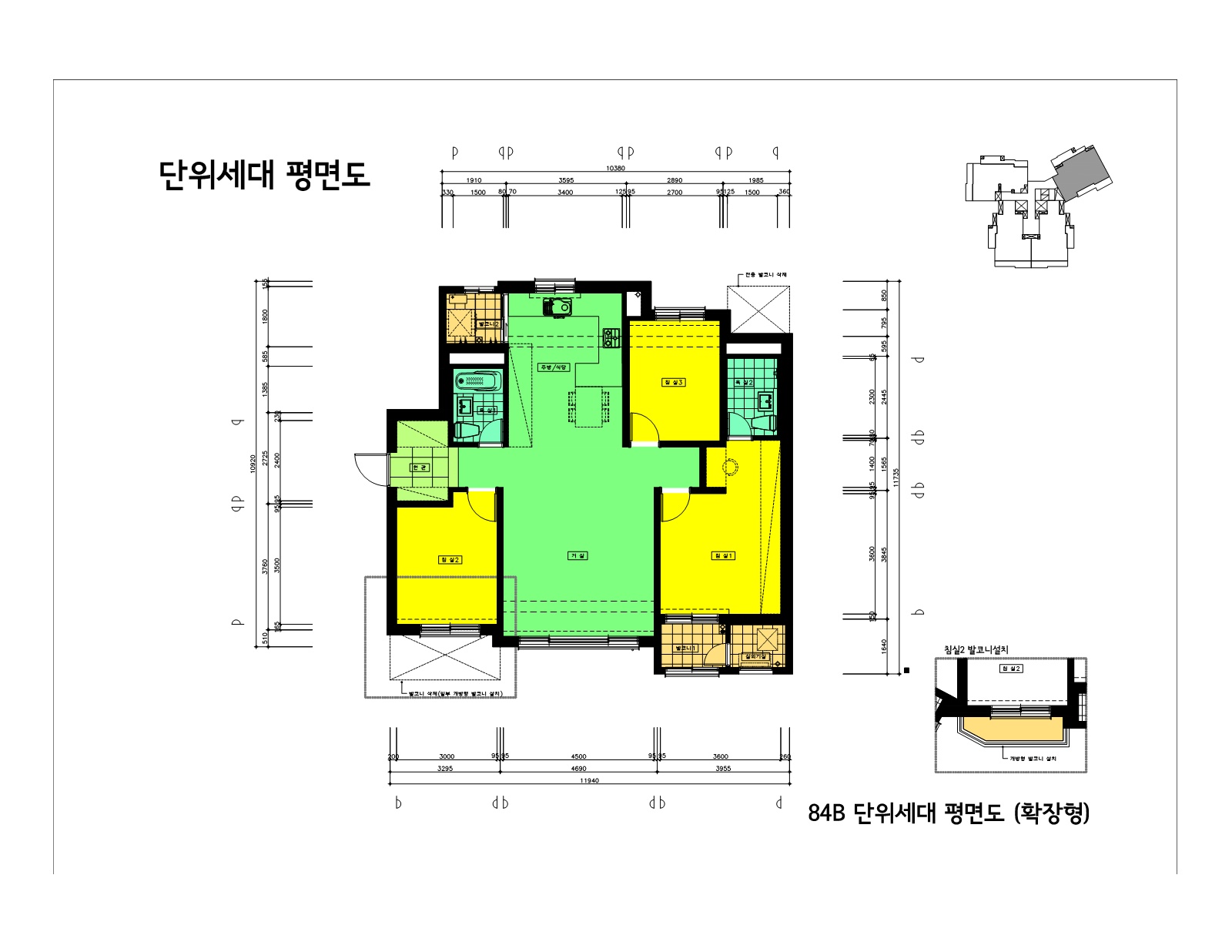 단위세대평면도 이미지