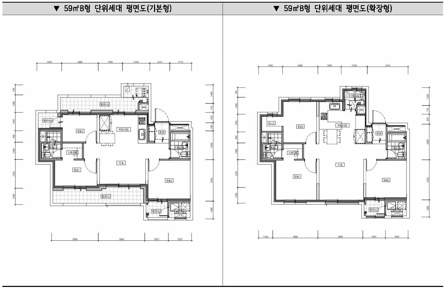 단위세대평면도 이미지
