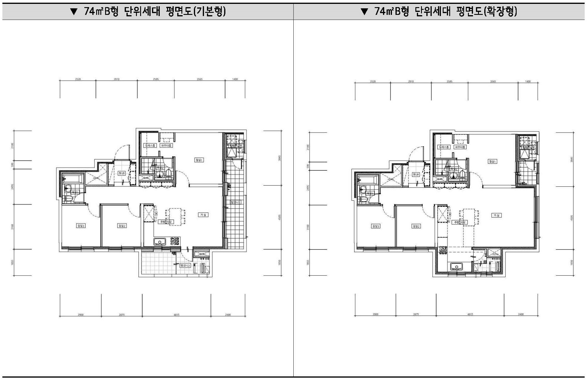 단위세대평면도 이미지