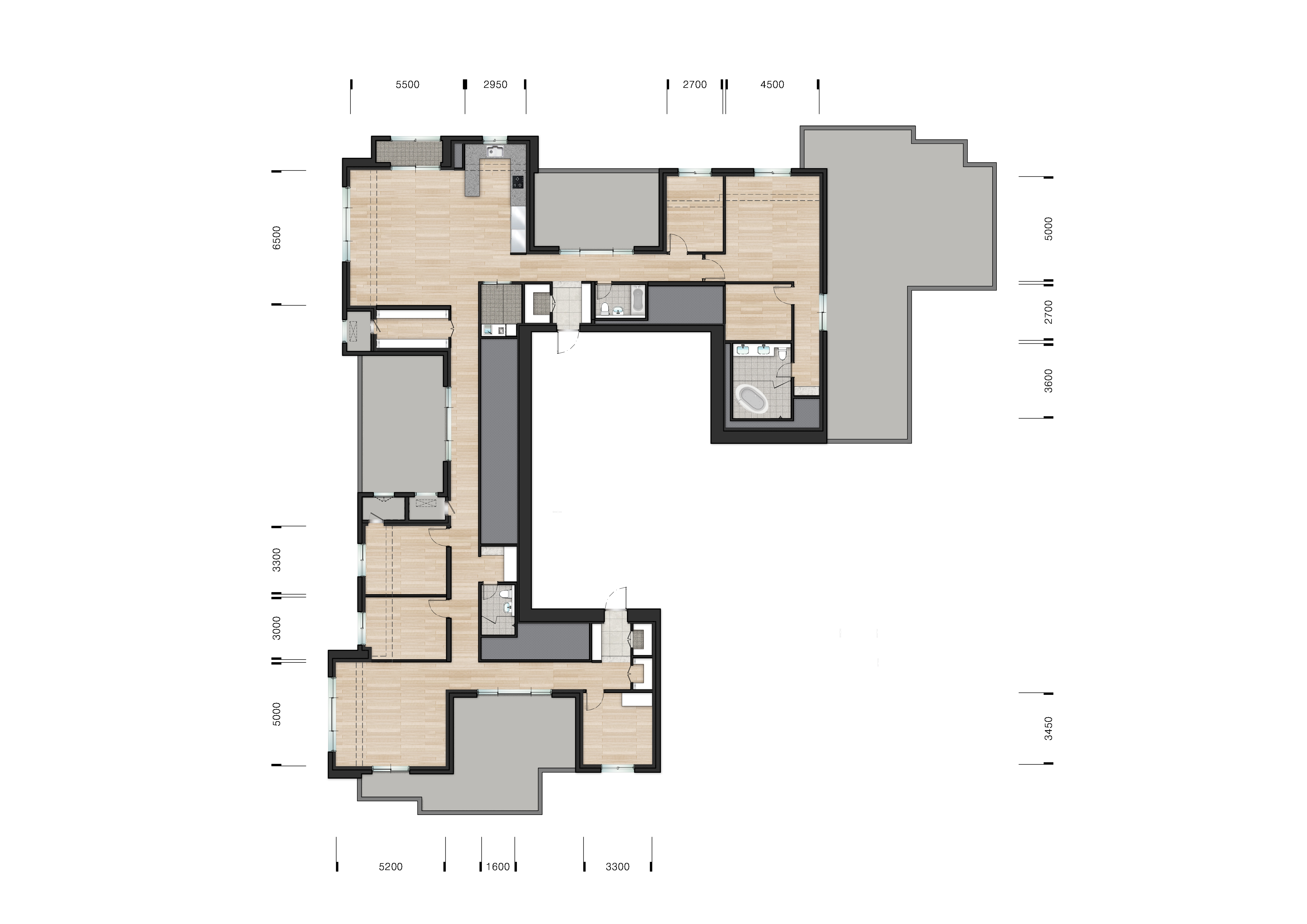 단위세대평면도 이미지
