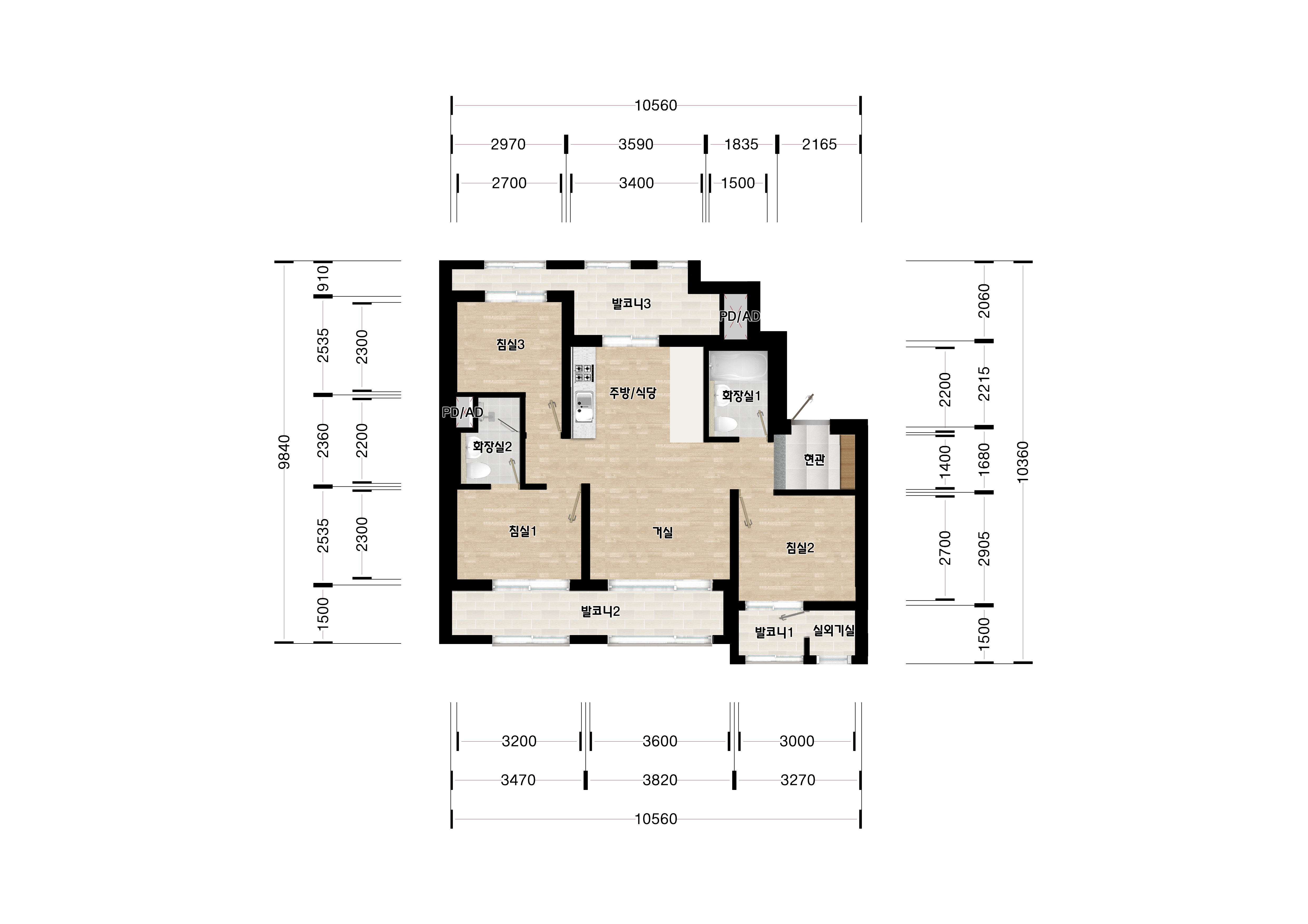 단위세대평면도 이미지