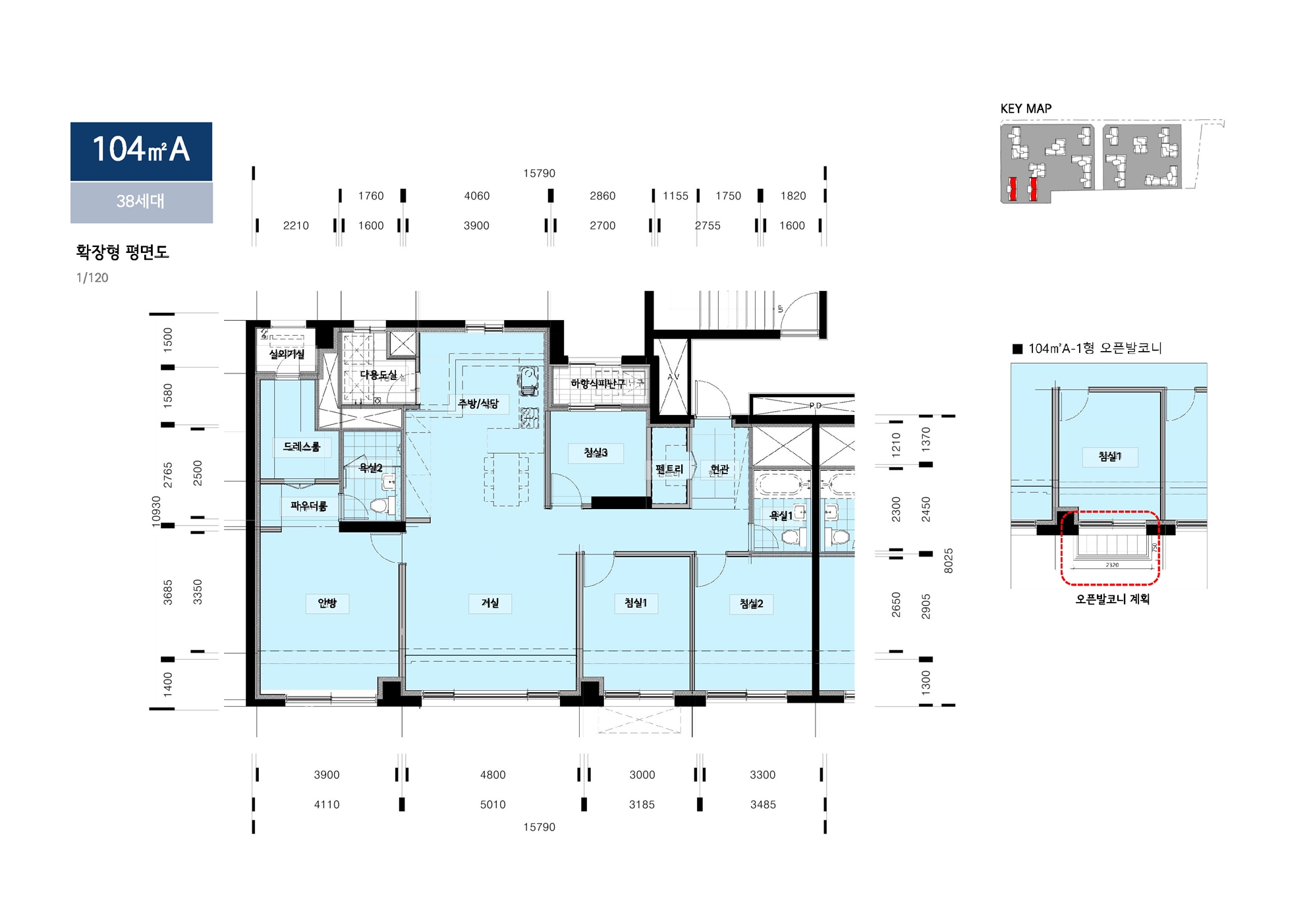 단위세대평면도 이미지