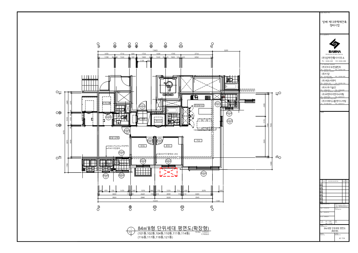 단위세대평면도 이미지
