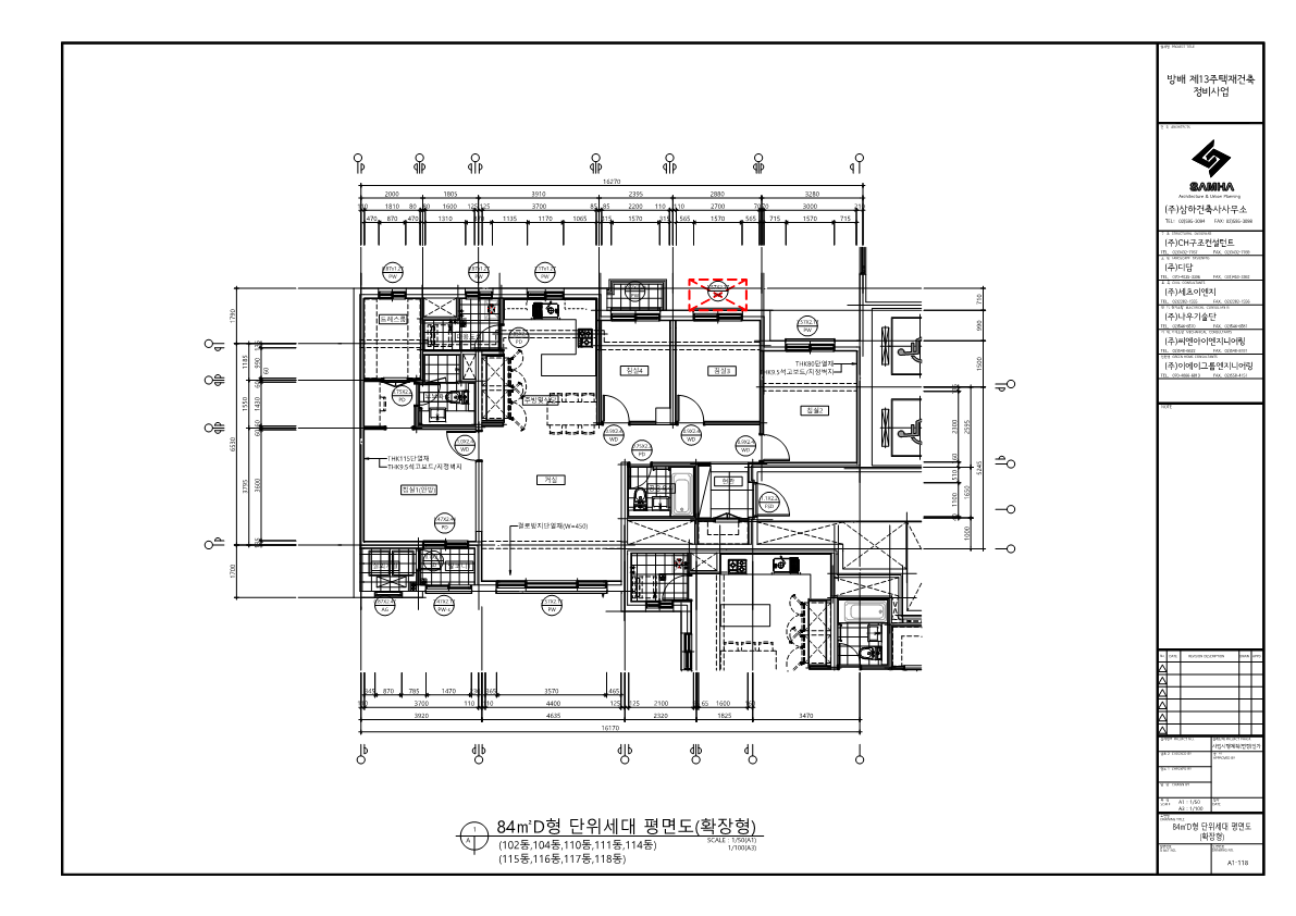 단위세대평면도 이미지