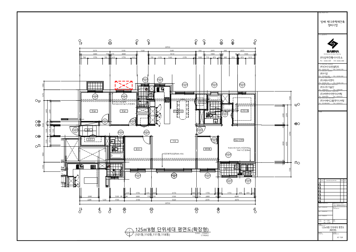 단위세대평면도 이미지
