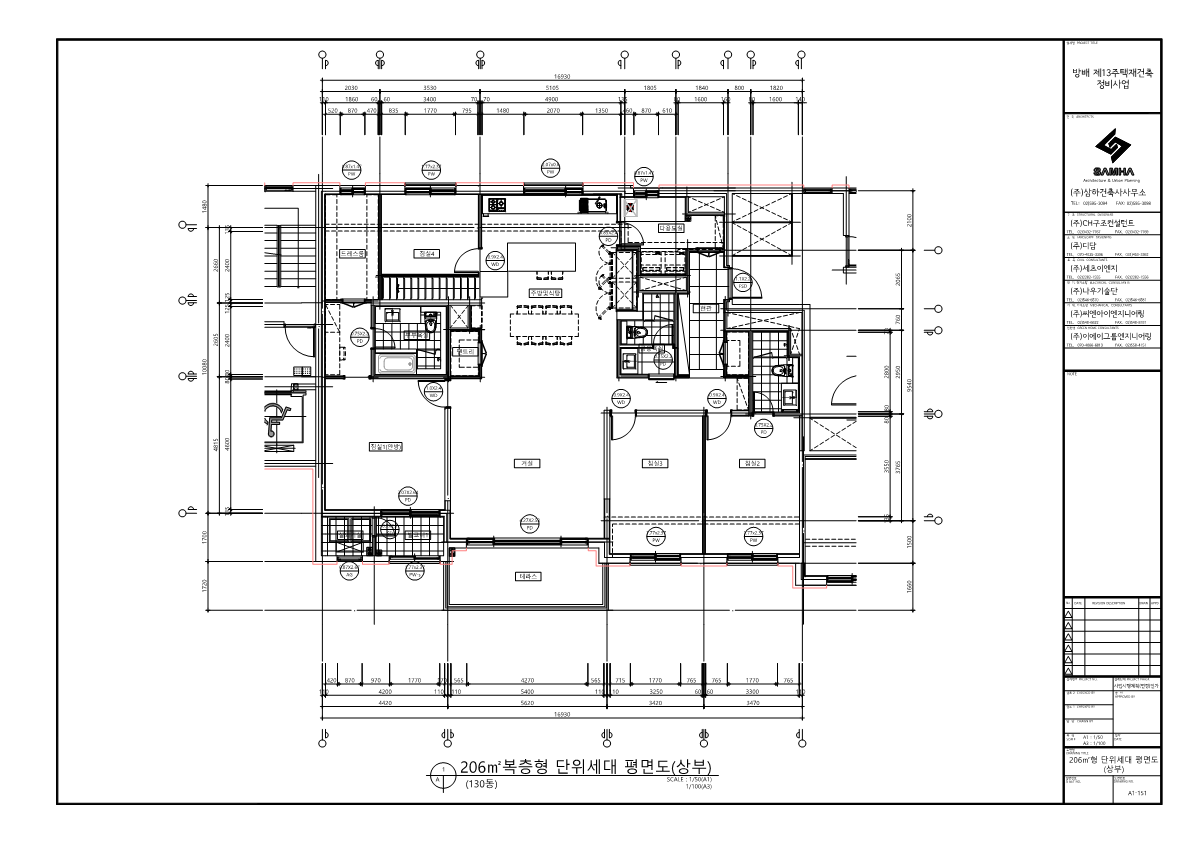 단위세대평면도 이미지