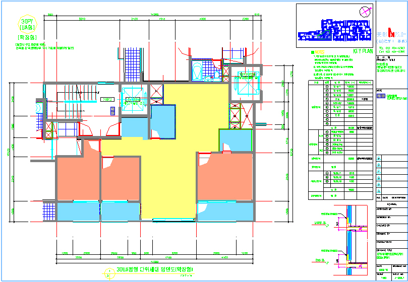단위세대평면도 이미지