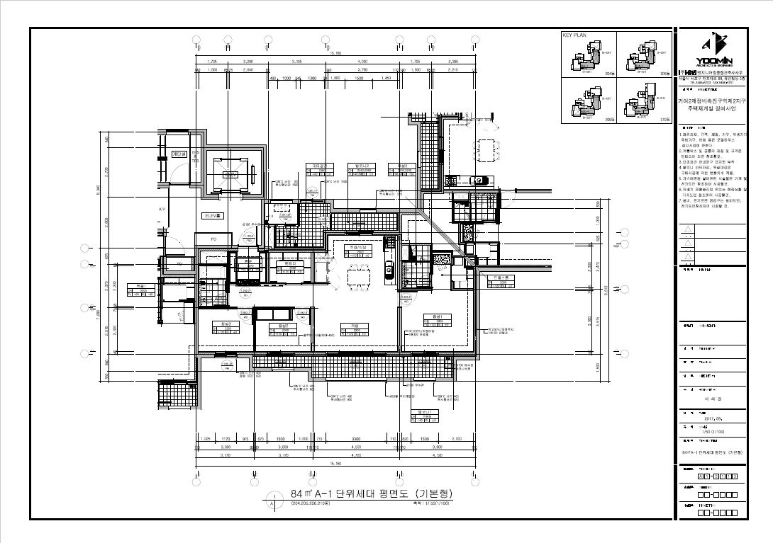 단위세대평면도 이미지