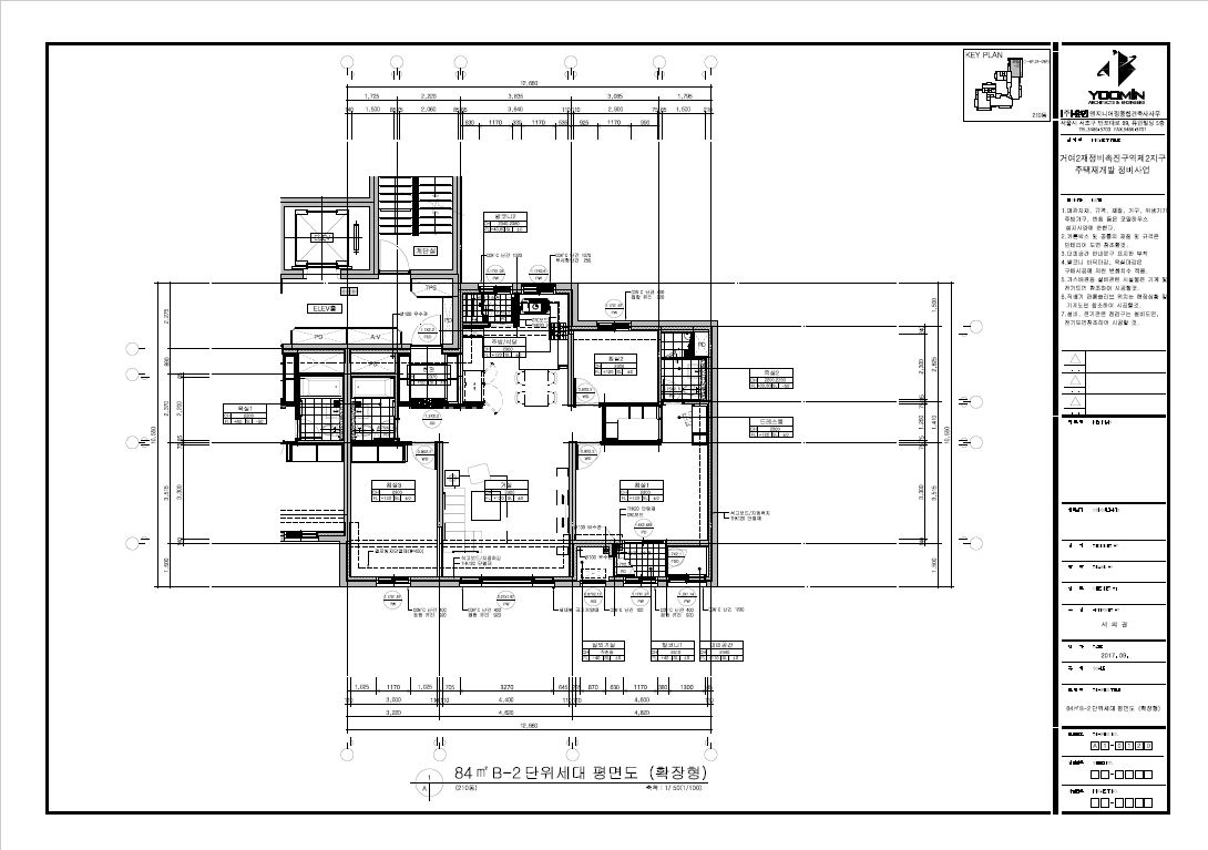 단위세대평면도 이미지