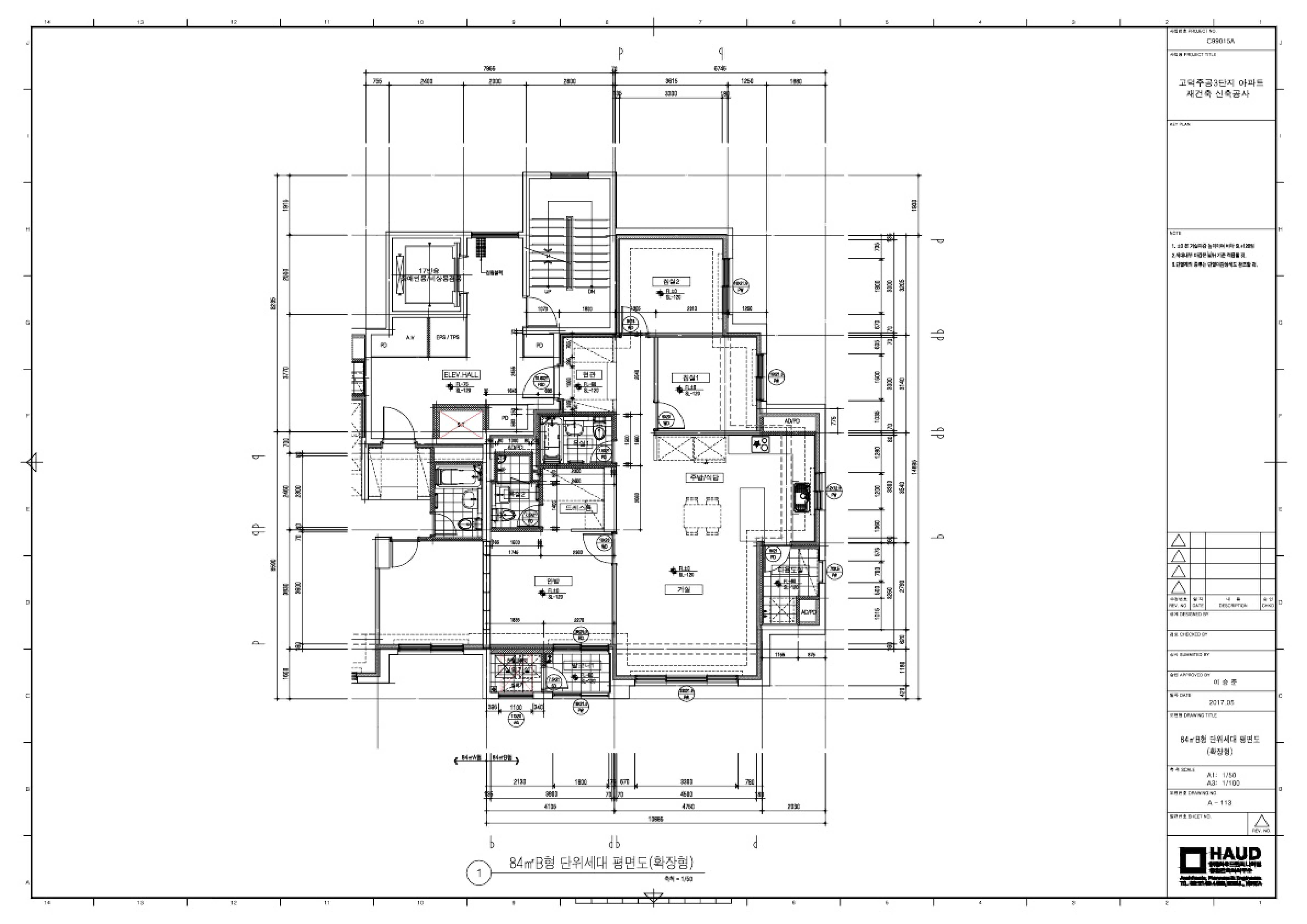단위세대평면도 이미지