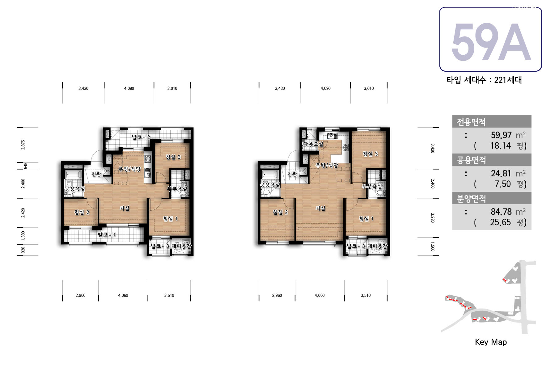 단위세대평면도 이미지