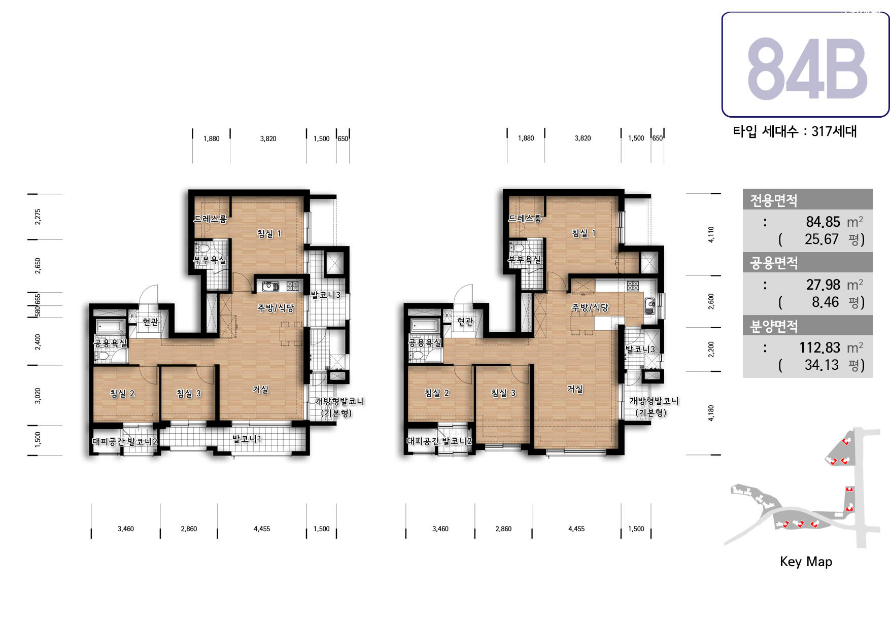 단위세대평면도 이미지