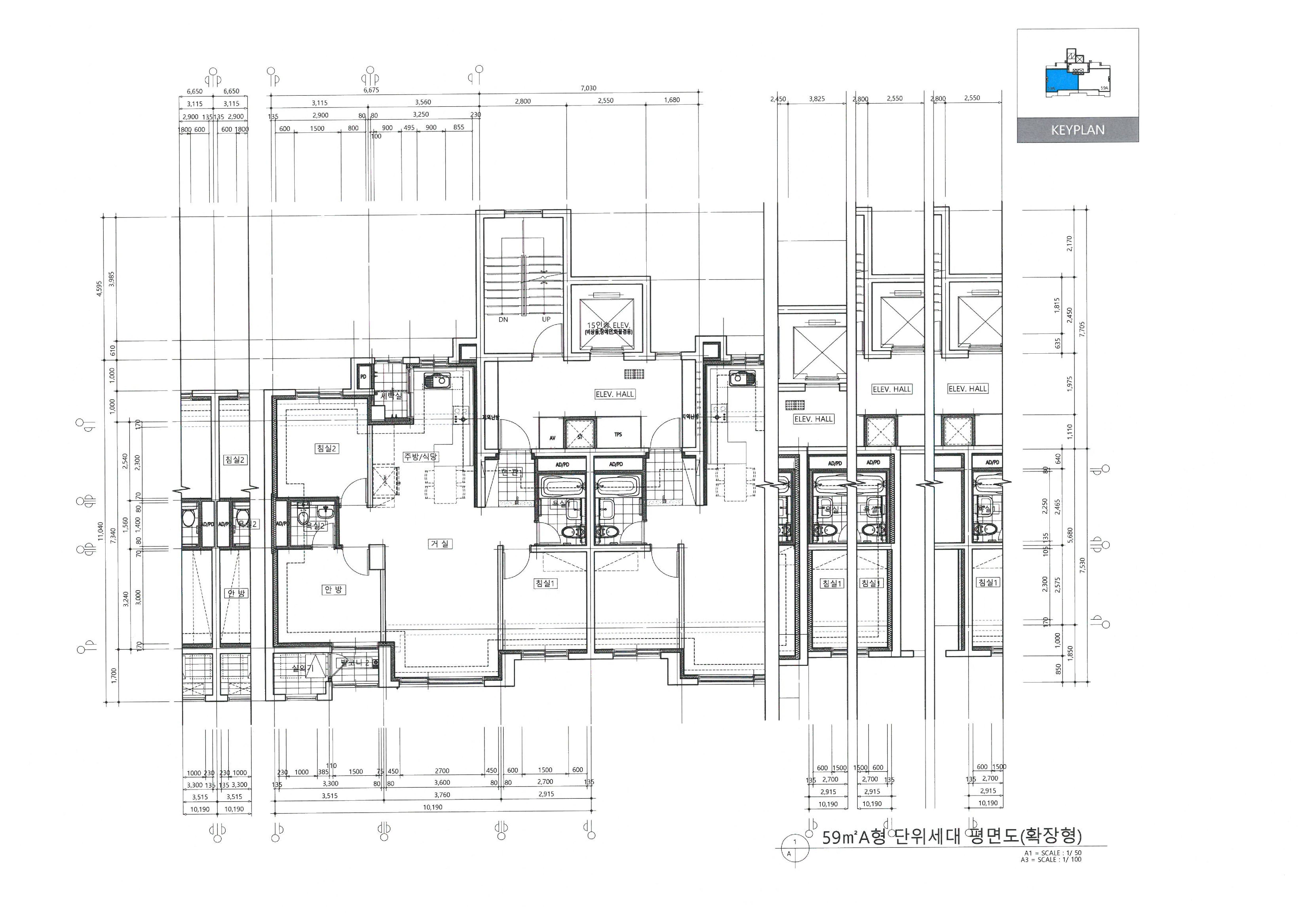 단위세대평면도 이미지