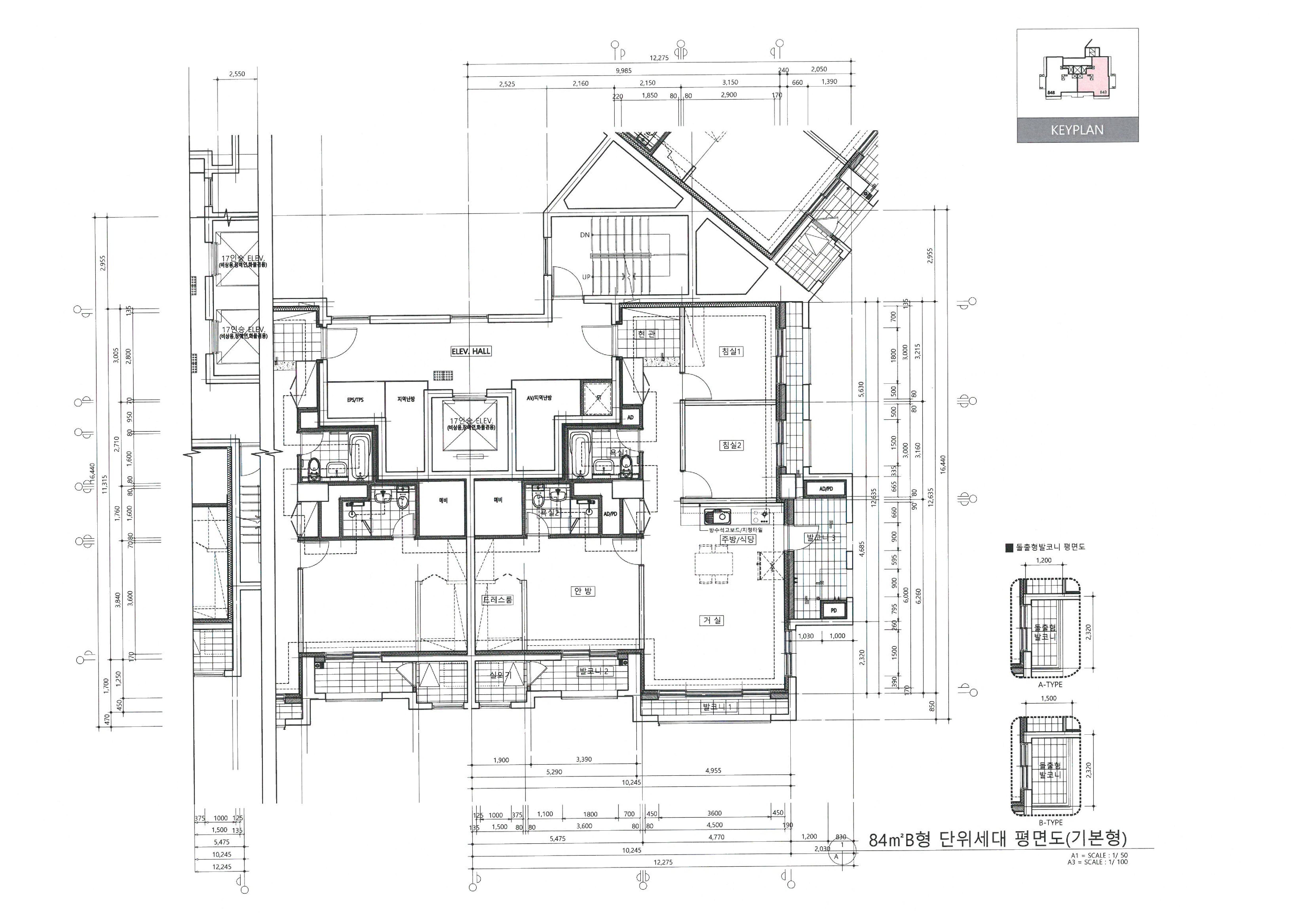 단위세대평면도 이미지