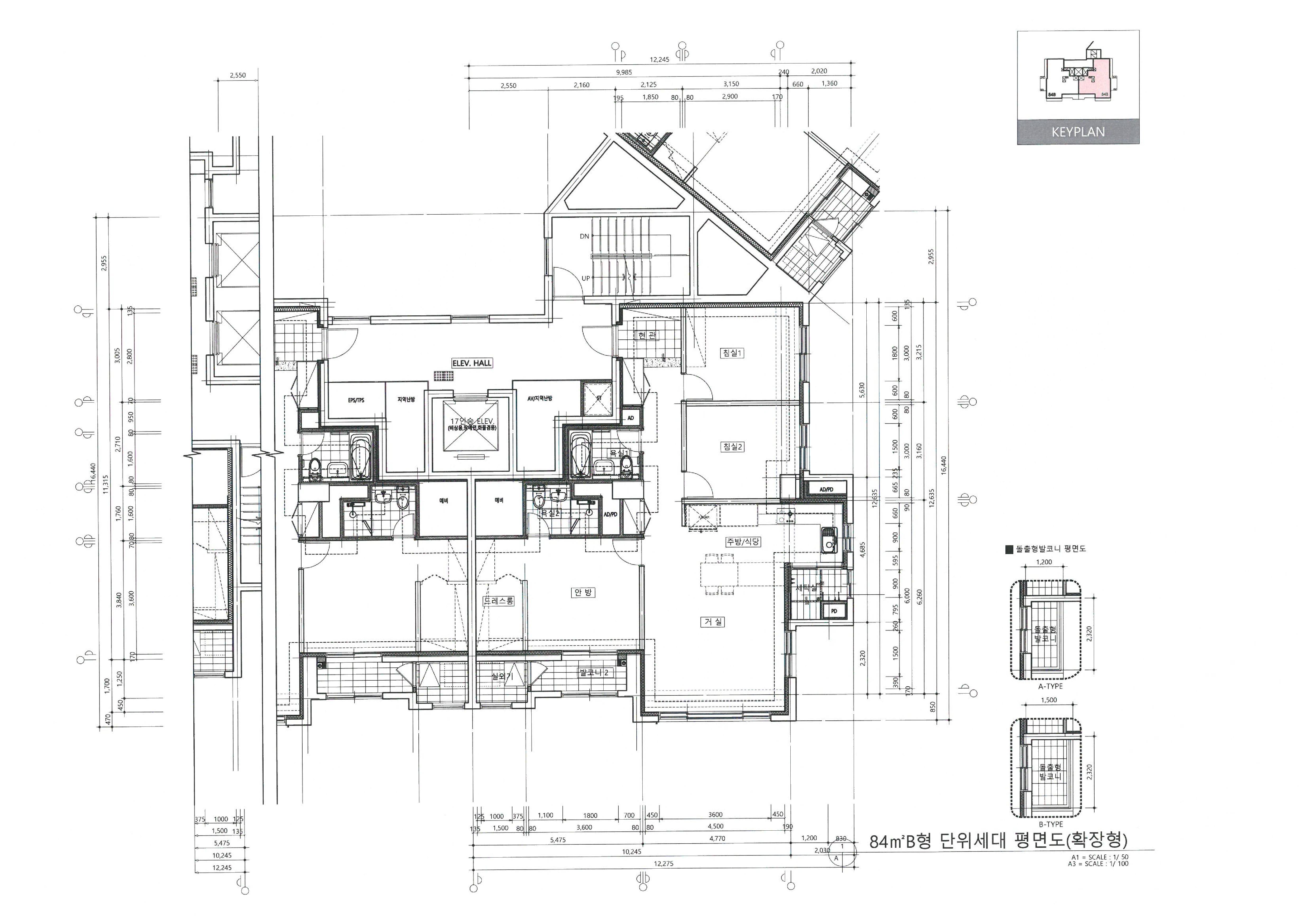 단위세대평면도 이미지