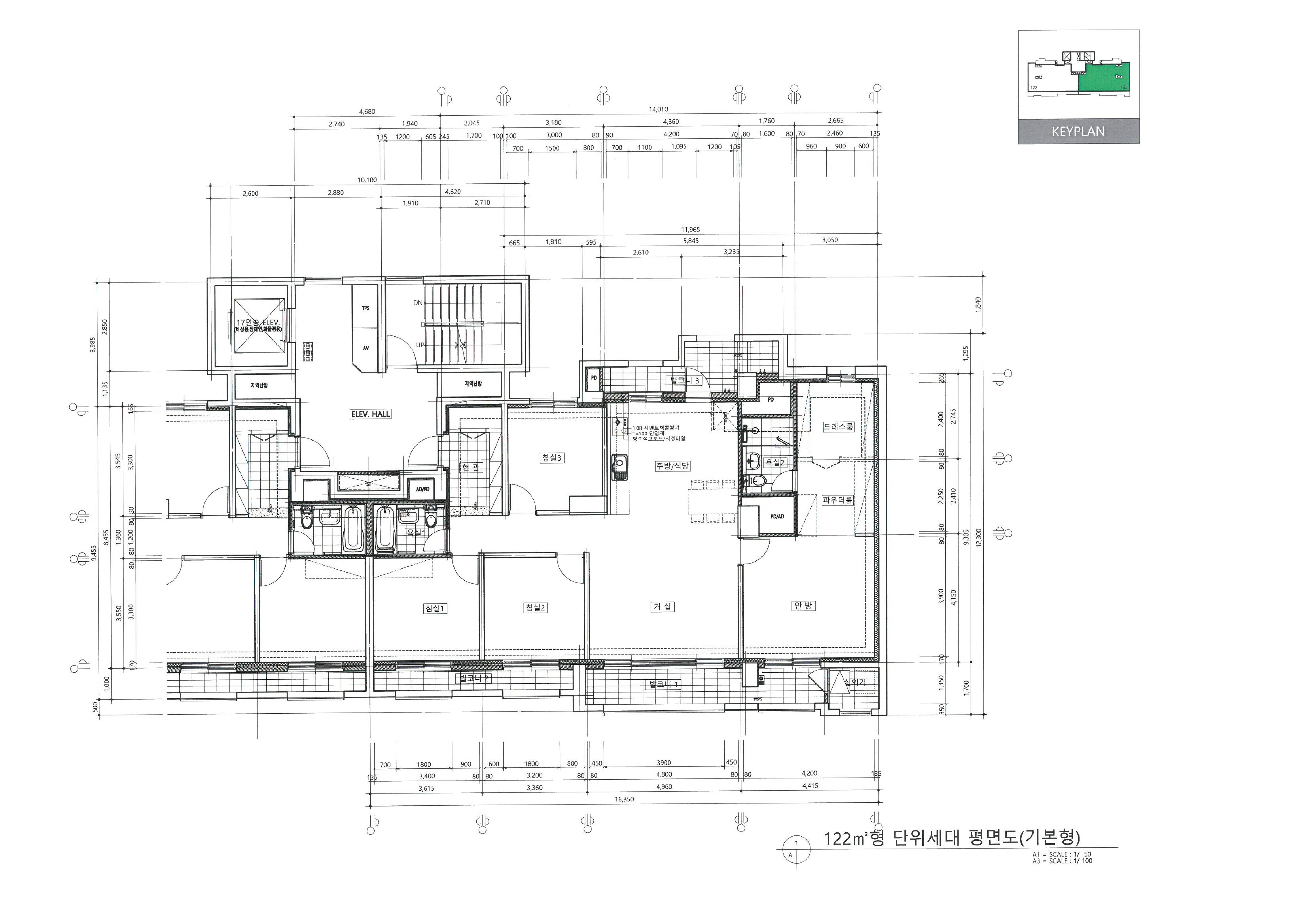 단위세대평면도 이미지
