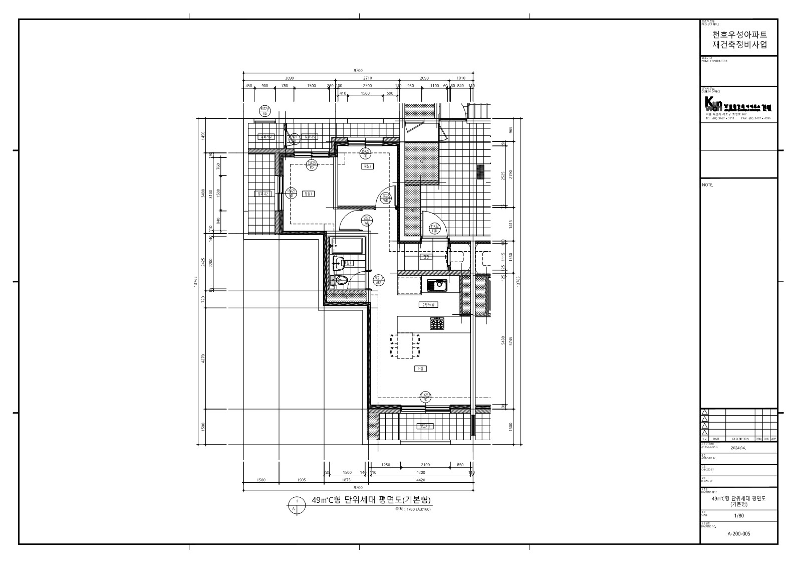 단위세대평면도 이미지