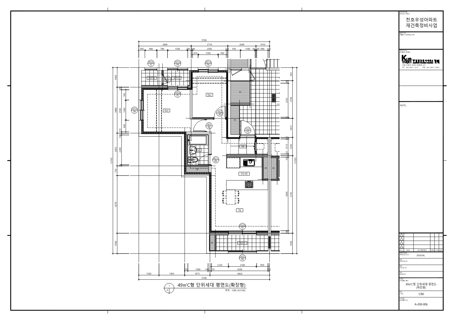단위세대평면도 이미지