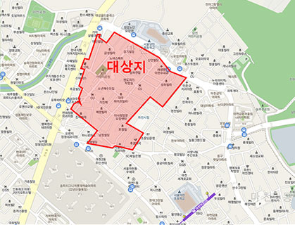 (가칭) 송파 마천5구역 위치도
