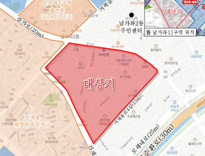 서대문구 남가좌2동 337-8 일대 위치도